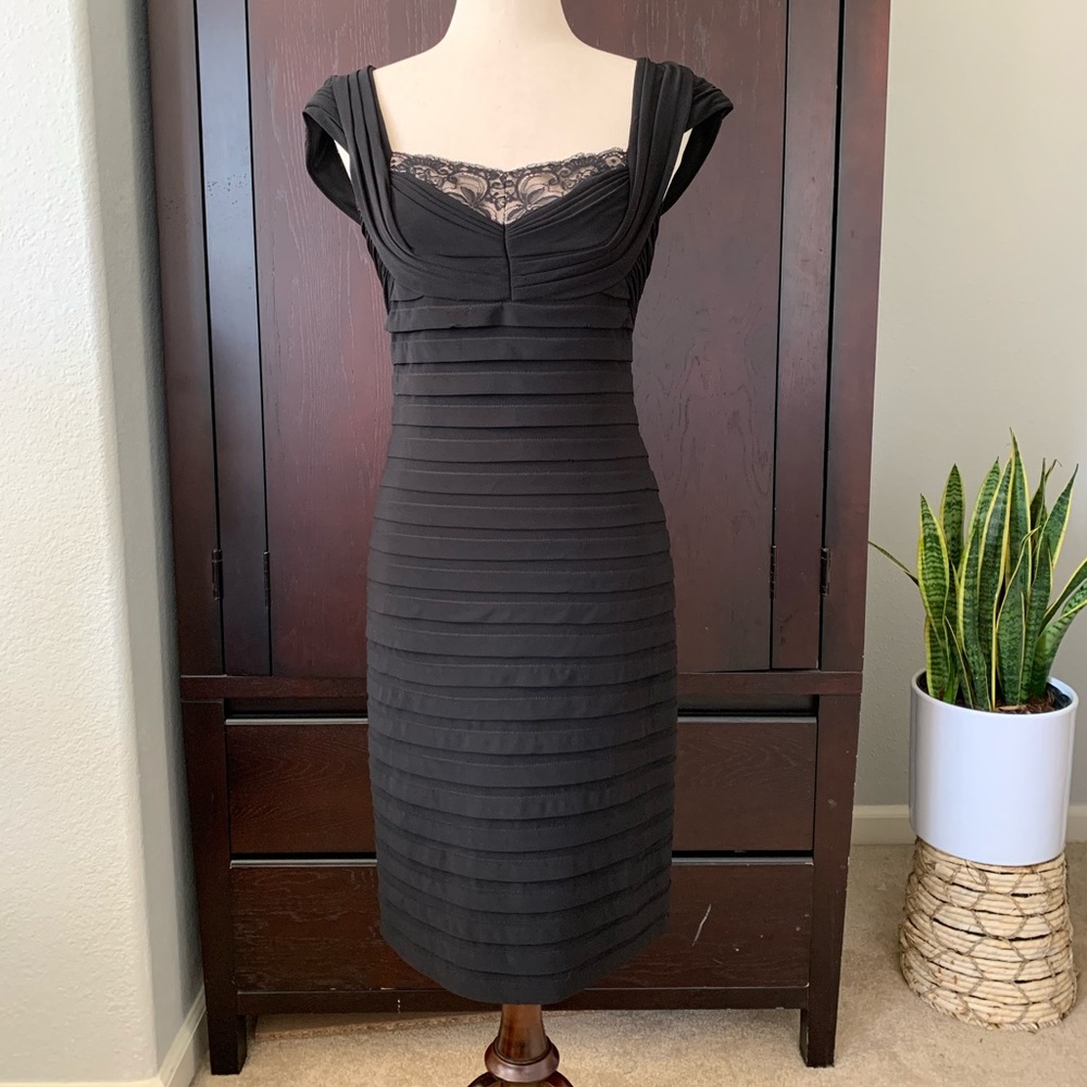 Adrianna Papell  black dress